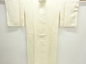 紗綾形模様織出し長襦袢